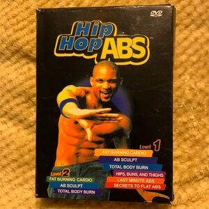 Beachbody Hip Hop Abs Shaun T! 4-DVD SET. Great condition. Level 1 & 2.